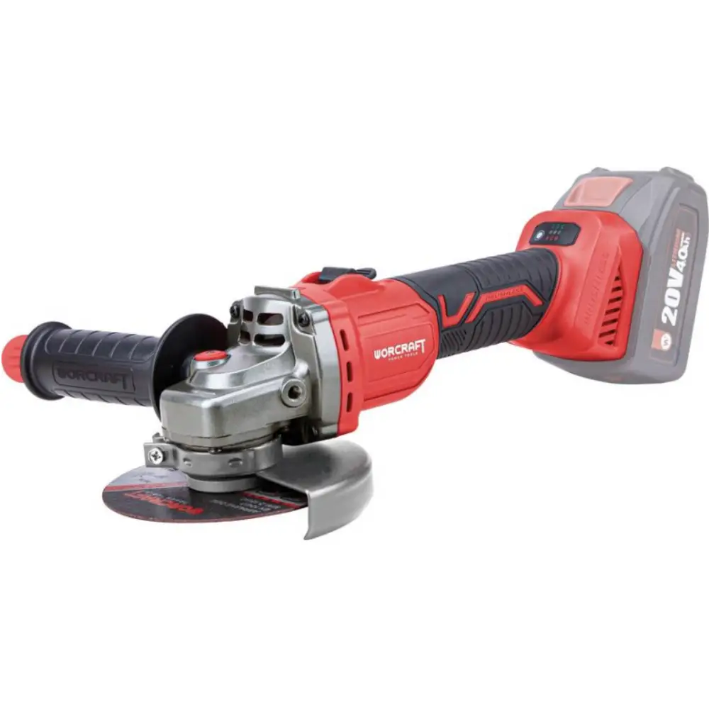 Brusilica kutna Worcraft CAG-S20LiBS-125mm 20V, regulacija brzine, bez četkica