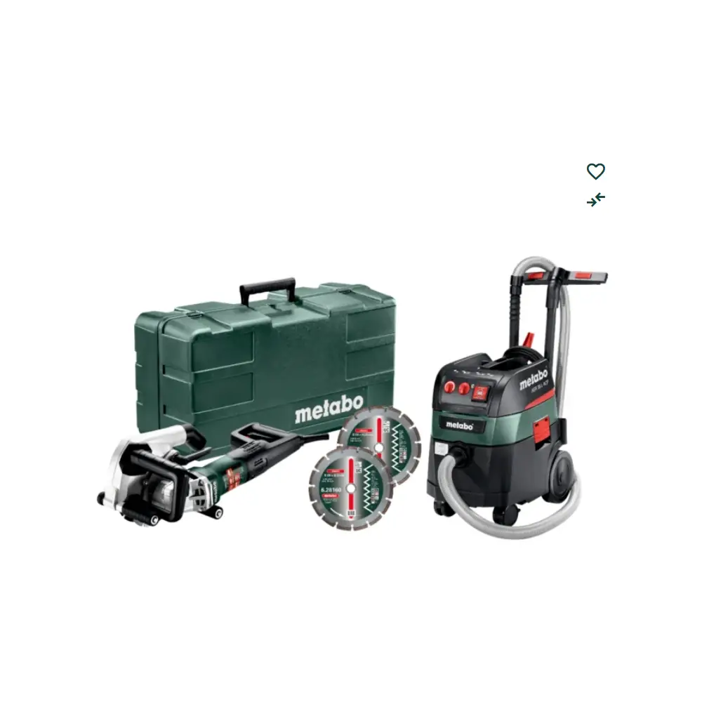 Rezačica za zidne utore MFE 40 125mm 1900W + DIA ploče + Usisavač ASR 35 L ACP