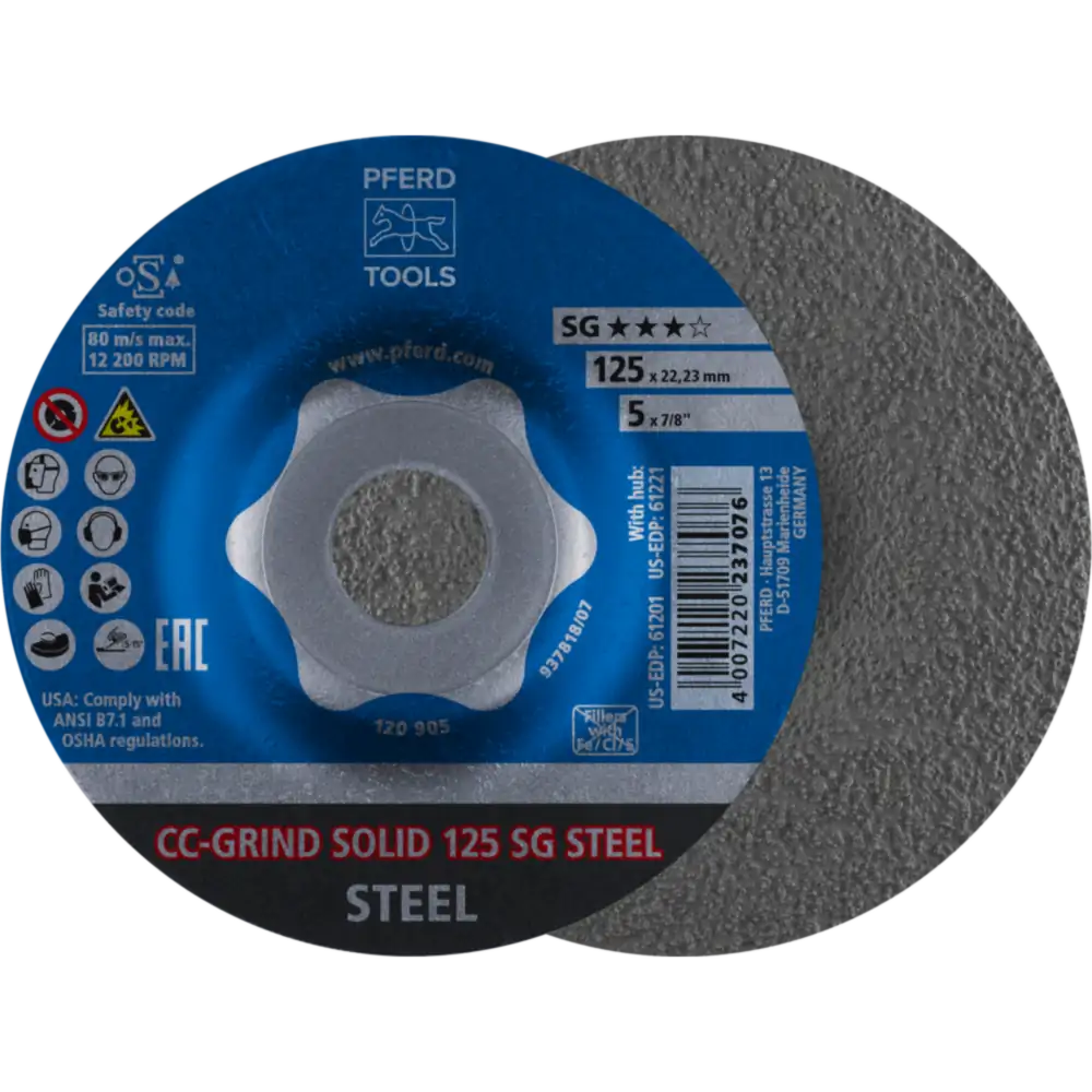 CC-GRIND SOLID brusni disk ČELIK (STEEL)