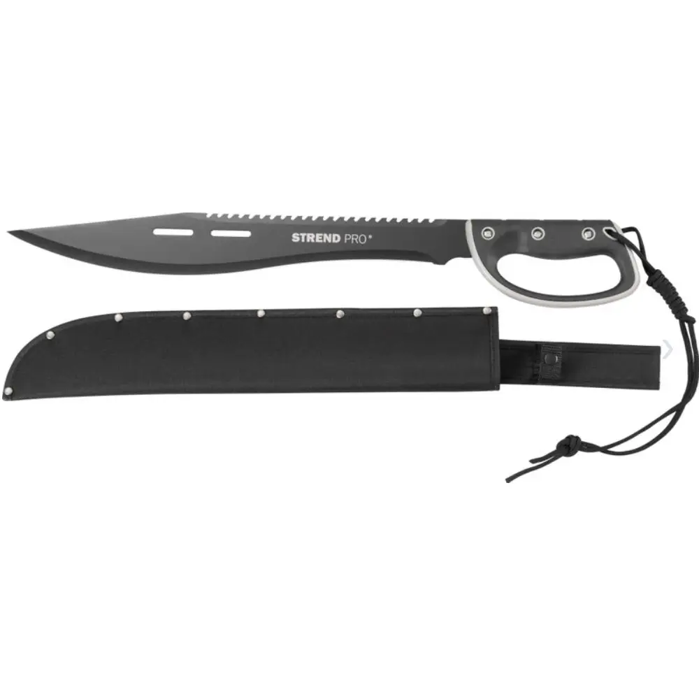 Mačeta Tactical s pilom 61 cm, crna
